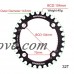 RockBros Oval Narrow Wide Chain Ring 104BCD Ultralight Alloy Bike Crank Single Speed Chainring - B072J89WZX